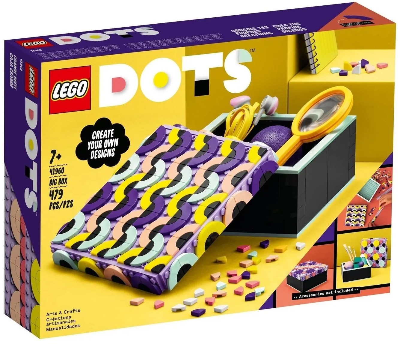 

Конструктор LEGO DOTS 41960 Большая коробка, Большая коробка
