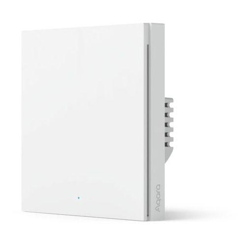 фото Умный выключатель aqara smart wall switch h1 eu, одноклавишный, белый [ws-euk01]