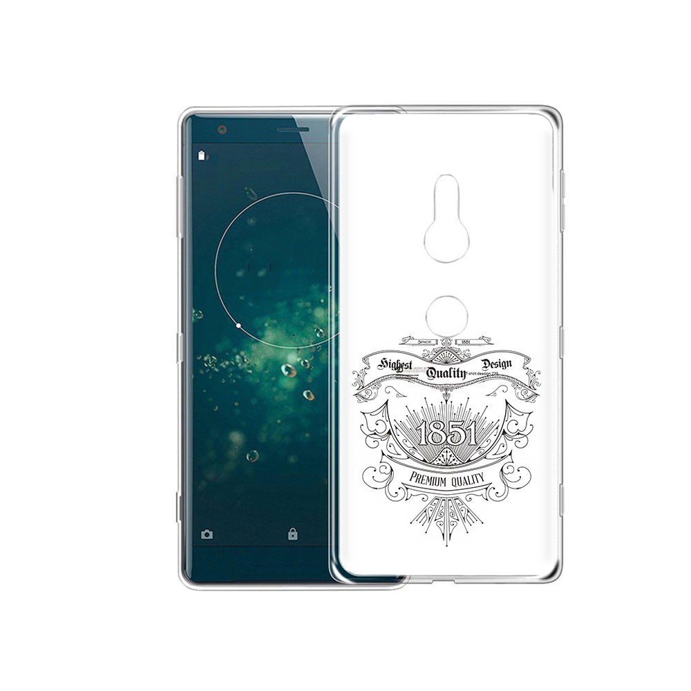 

Чехол MyPads Tocco для Sony Xperia XZ2 логотип 1851 год, Прозрачный, Tocco