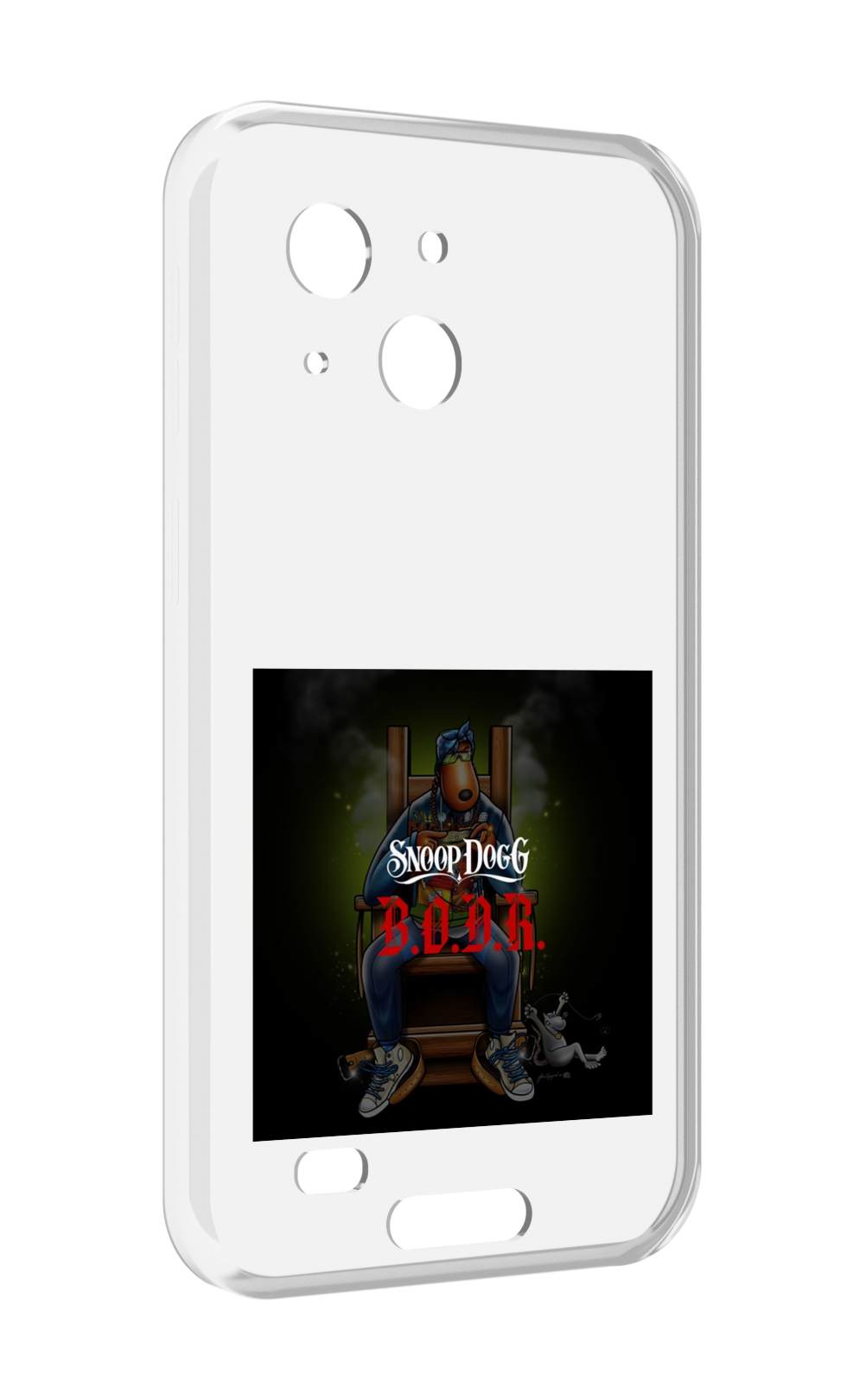 

Чехол MyPads Snoop Dogg B для Oukitel WP20 / WP20 Pro, Прозрачный, Tocco