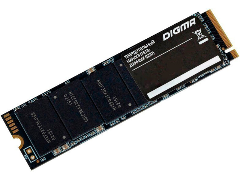 SSD накопитель DIGMA Mega P3 M.2 2280 256 ГБ (DGSM3256GP33T)