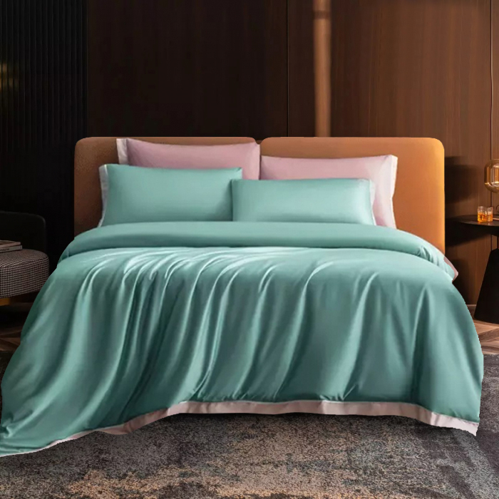 Комплект постельного белья из хлопка Deep Sleep Super Soft Cotton Flow Kit 100S Green