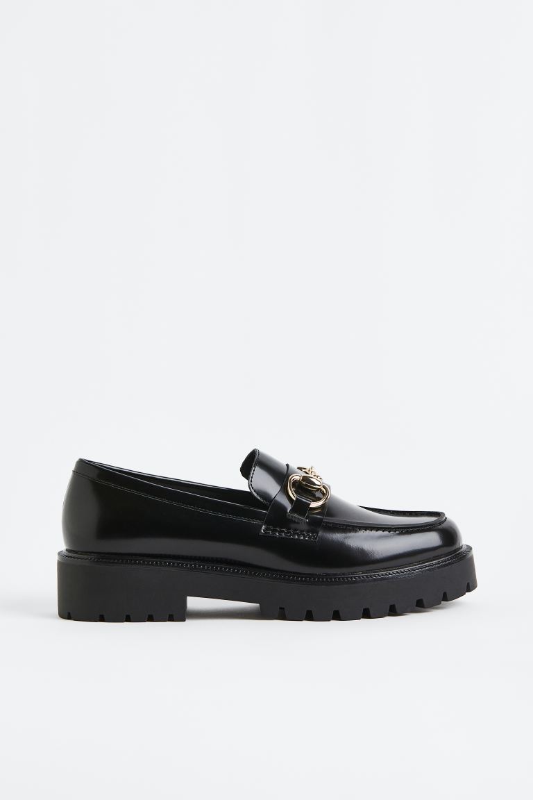 

Лоферы женские H&M 1081230 черные 36 RU (доставка из-за рубежа), 1081230