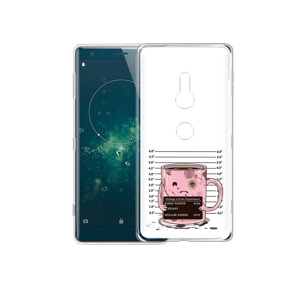 

Чехол MyPads Tocco для Sony Xperia XZ2 кружка, Прозрачный, Tocco