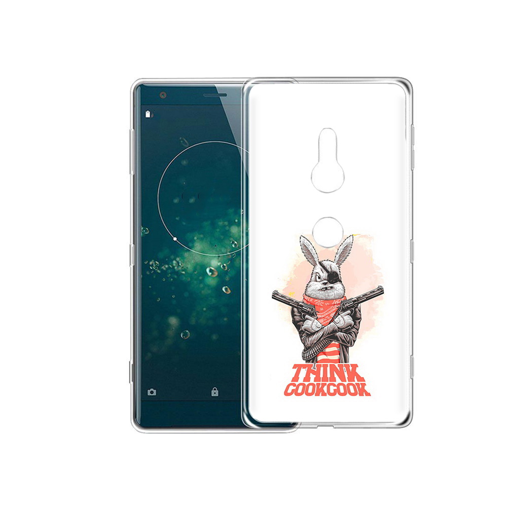 

Чехол MyPads Tocco для Sony Xperia XZ2 кролик пират, Прозрачный, Tocco