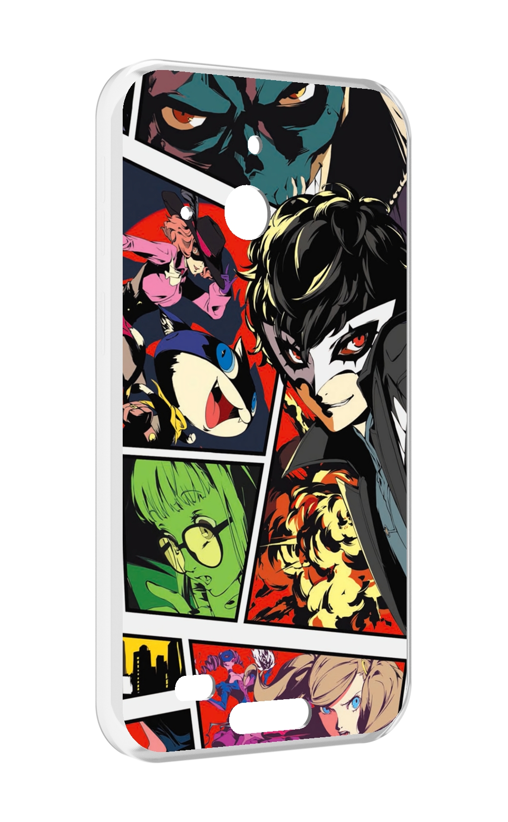 

Чехол MyPads Persona 5 art для Oukitel WP20 / WP20 Pro, Прозрачный, Tocco