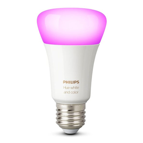 

Умная лампа Philips Hue Single Bulb E27 9Вт 570lm (упак.:1шт) (929002216824)