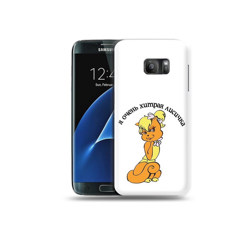 

Чехол MyPads Tocco для Samsung Galaxy S7 хитрая лиса, Прозрачный, Tocco