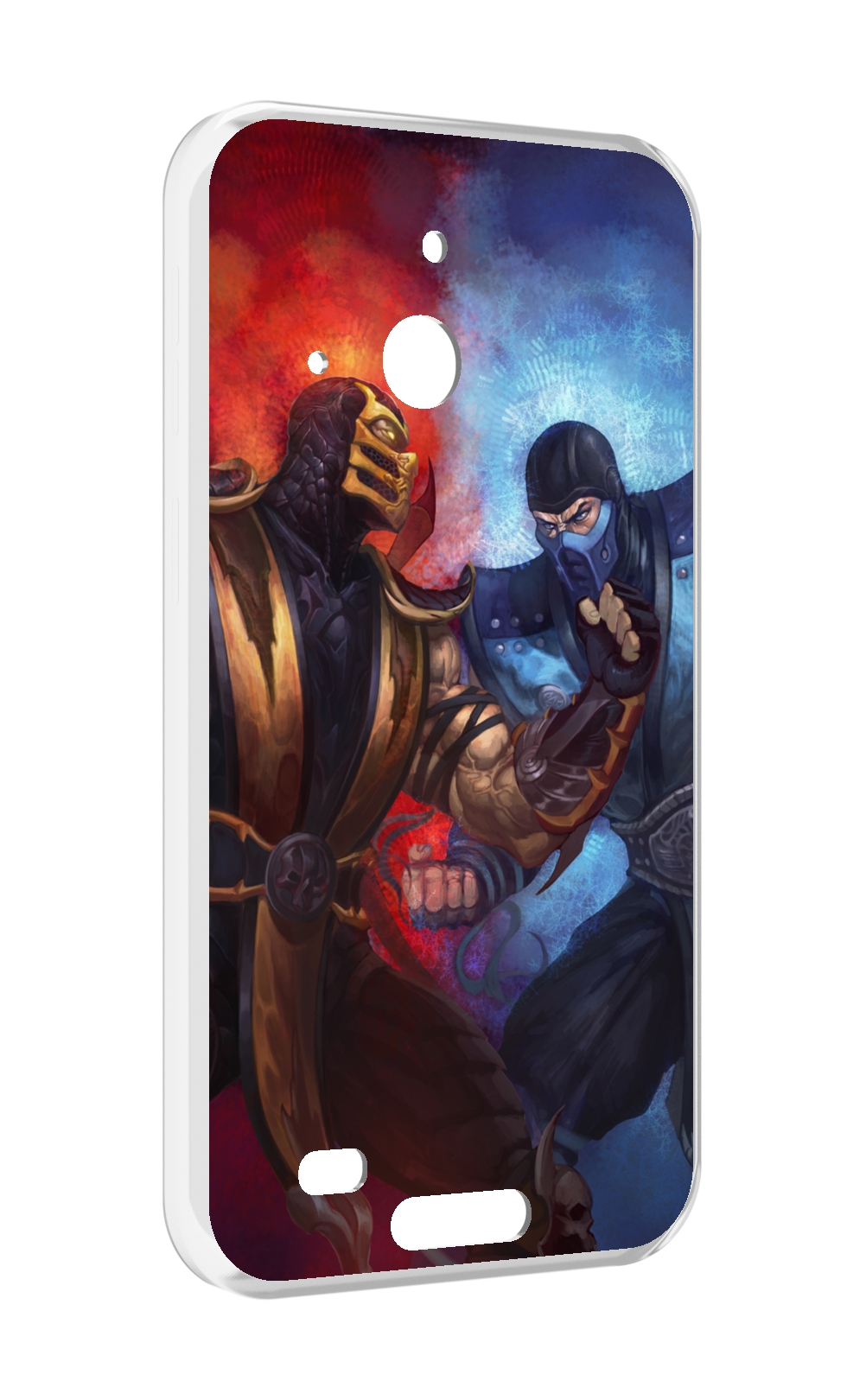 

Чехол MyPads Mortal Kombat art для Oukitel WP20 / WP20 Pro, Прозрачный, Tocco