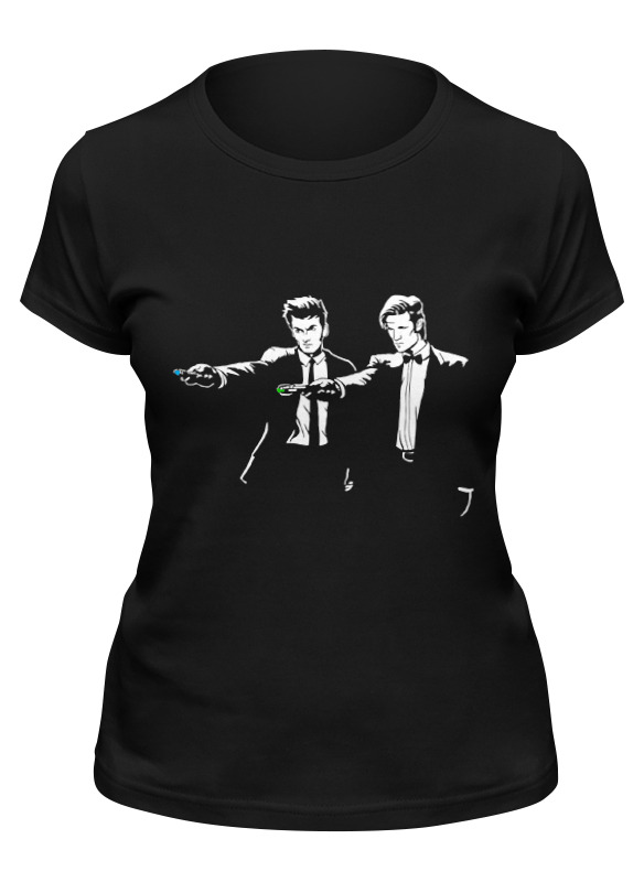 

Футболка женская Printio Доктор кто (doctor who) черная M, Черный, Доктор кто (doctor who)