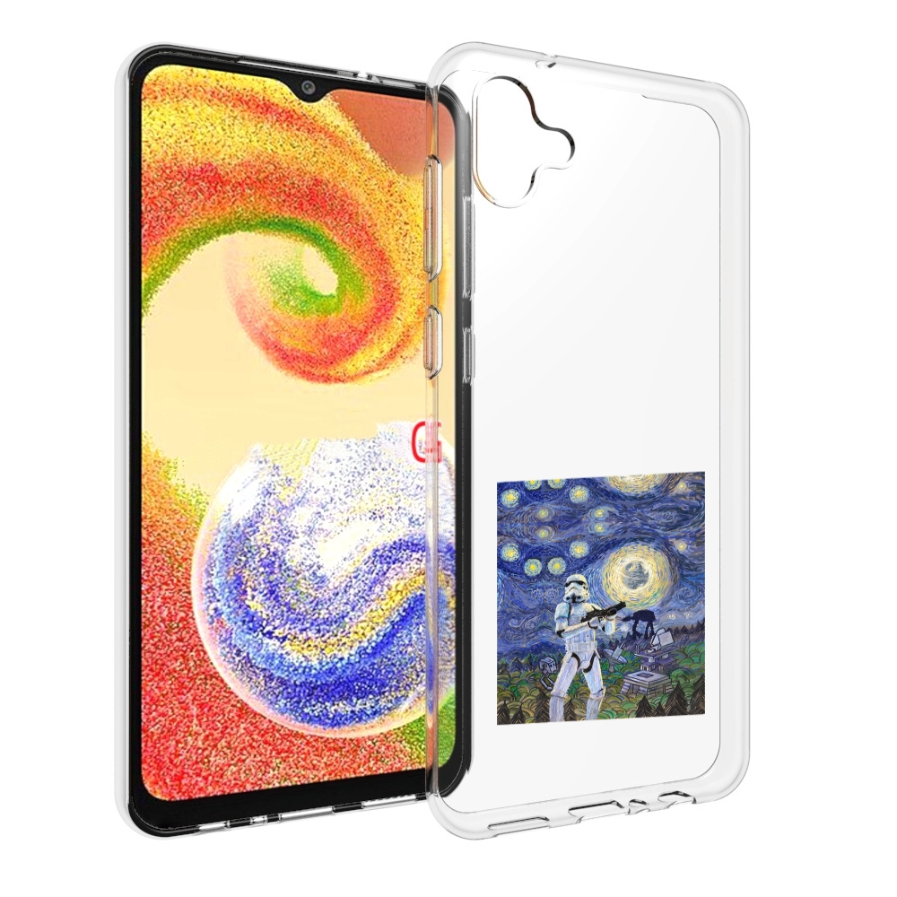 

Чехол MyPads star wars звездная ночь для Samsung Galaxy A04, Прозрачный, Tocco