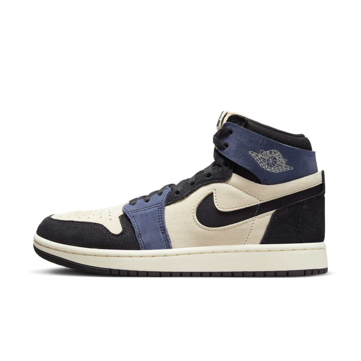 

Кеды мужские Nike M Air Jordan 1 Zoom CMFT 2 бежевые 7 US, Бежевый, M Air Jordan 1 Zoom CMFT 2