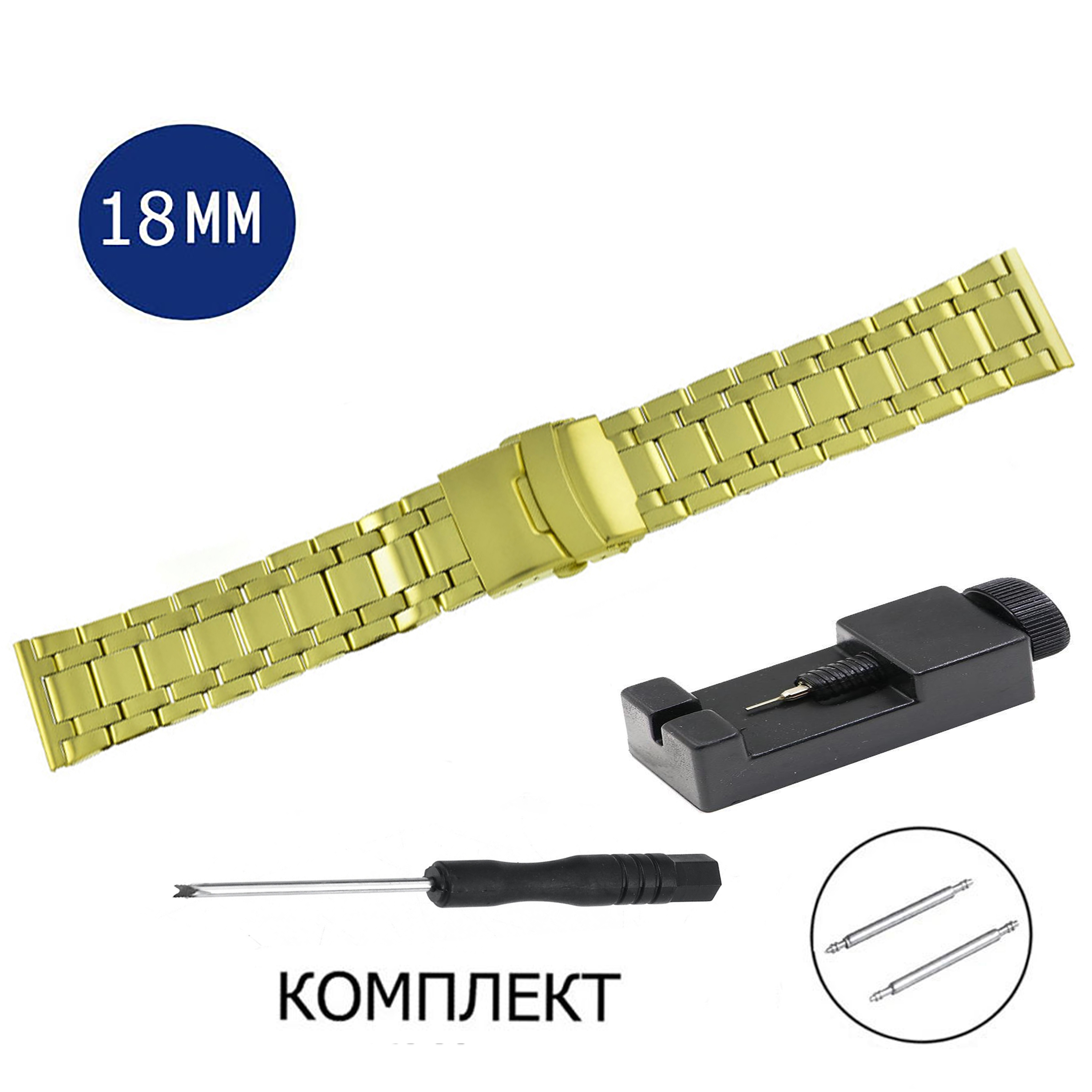 

Браслет унисекс Axiver LE-SP18-6 золотой, Золотистый, LE-SP6