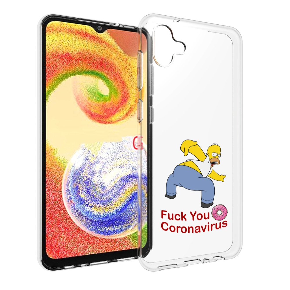 

Чехол MyPads корона-уходи для Samsung Galaxy A04, Прозрачный, Tocco