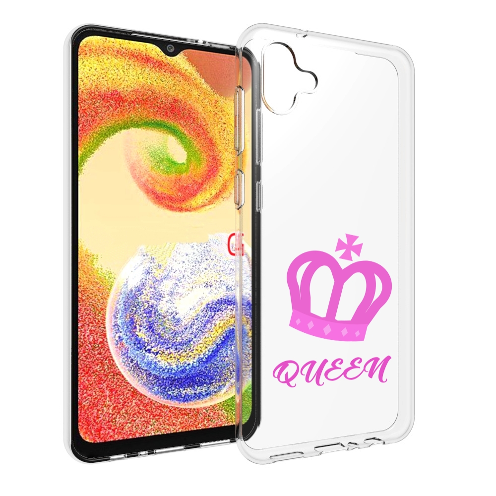 

Чехол MyPads корона-королевы-розовый для Samsung Galaxy A04, Прозрачный, Tocco