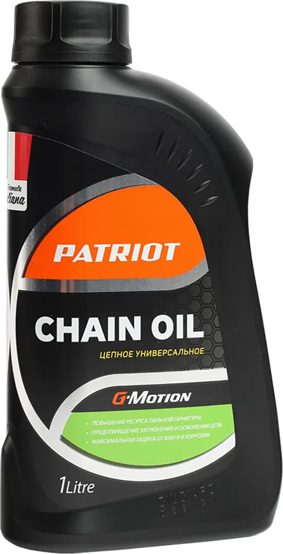 масло patriot compressor oil gtd 250 vg 100 0 946л Масло для цепи Patriot G-Motion Chain Oil минеральное 1 л