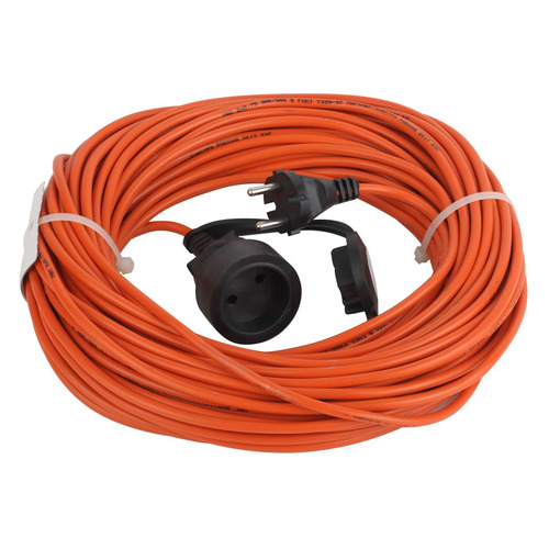 фото Удлинитель силовой эра upx-1-2x0.75-30m-ip44, розеток 1шт, 2x0.75 кв.мм, 6a, 30м, пвс, без