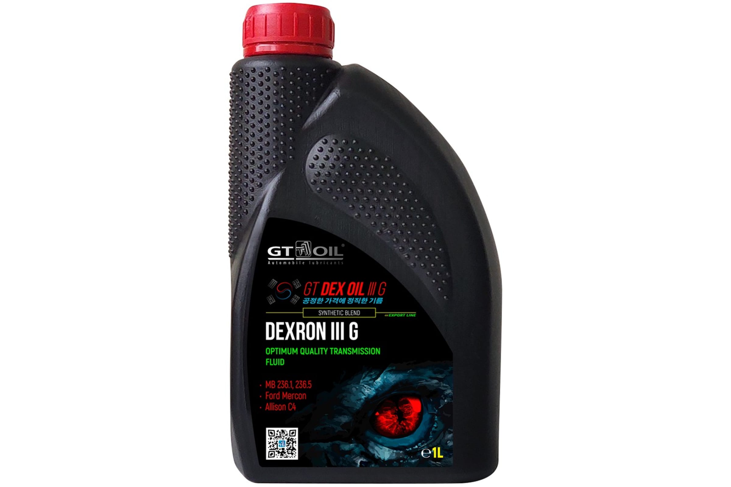 Масло трансмиссионное полусинтетическое GT OIL GT Dex Oil III G 8809059408889 1 л