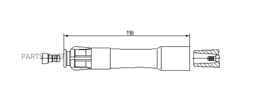 Наконечник катушки зажигания BREMI 13249a18