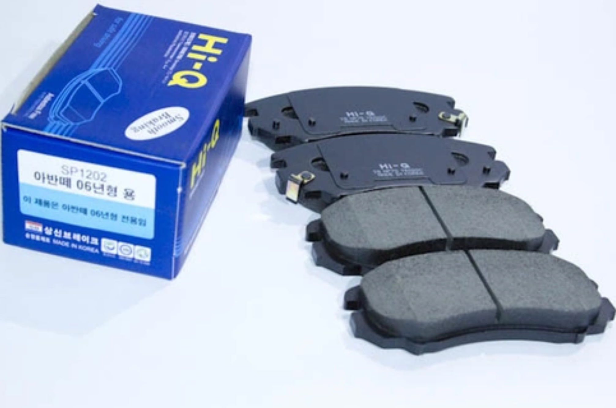 HSB HP0060 Колодки тормозные дисковые передние HYUNDAI ELANTRA 17- 1 шт