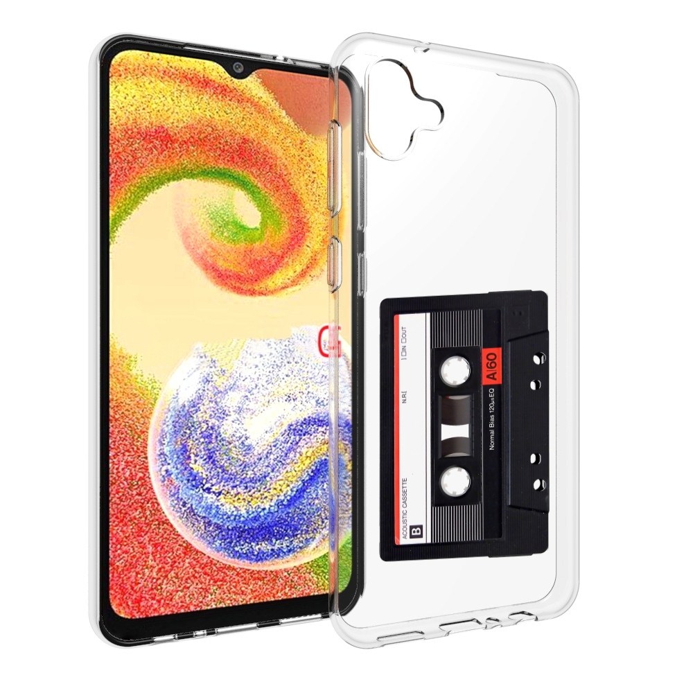 

Чехол MyPads касета для Samsung Galaxy A04, Прозрачный, Tocco