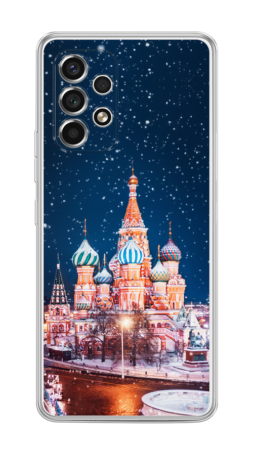 

Чехол на Samsung Galaxy A53 5G "Москва 1", Коричневый;синий;белый, 2104550-1