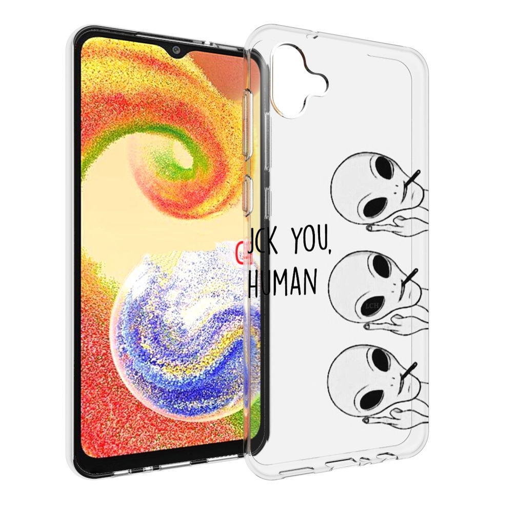

Чехол MyPads инопланетяне для Samsung Galaxy A04, Прозрачный, Tocco
