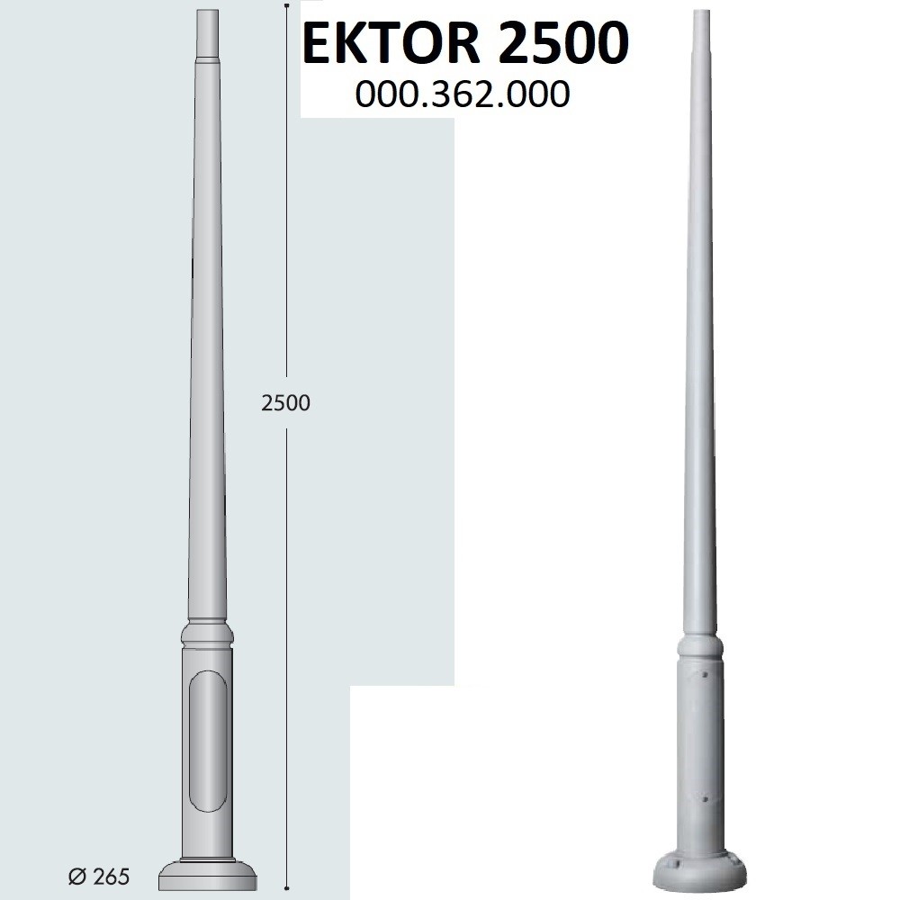 

Садовый светильник Fumagalli Ektor 000.362.000.L0 1 шт., Ektor