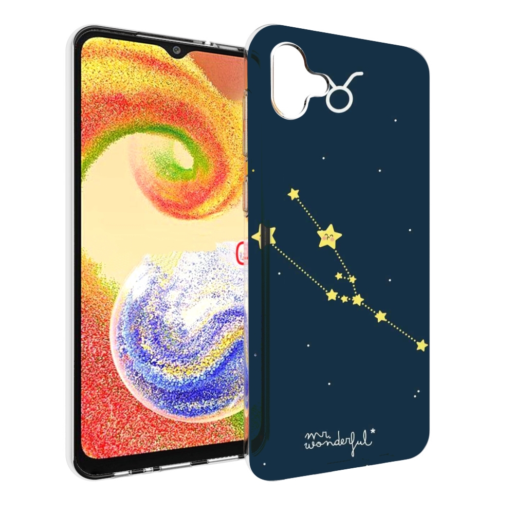 

Чехол MyPads знак-зодиака-телец-4 для Samsung Galaxy A04, Прозрачный, Tocco
