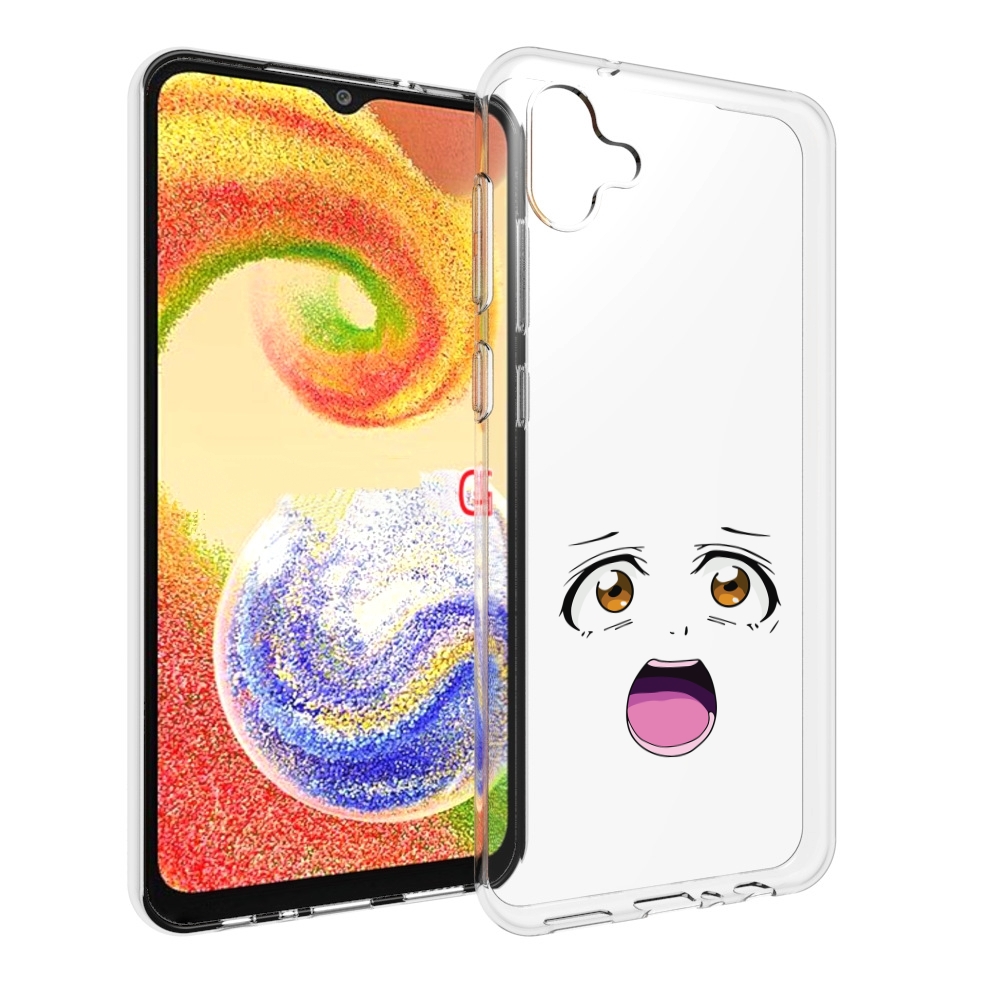 

Чехол MyPads аниме лицао для Samsung Galaxy A04, Прозрачный, Tocco