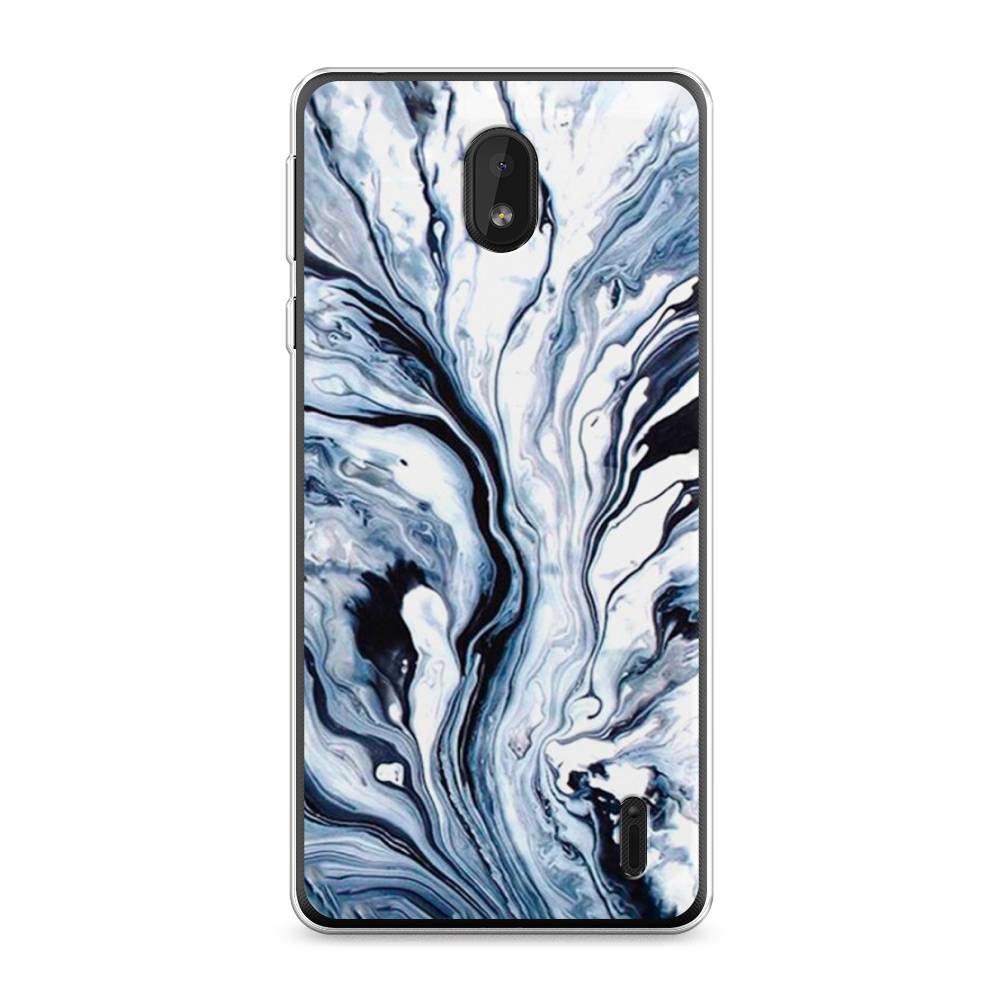 

Чехол Awog на Nokia 1 Plus / Нокиа 1 Plus "Голубой минерал мрамор", 122750-3