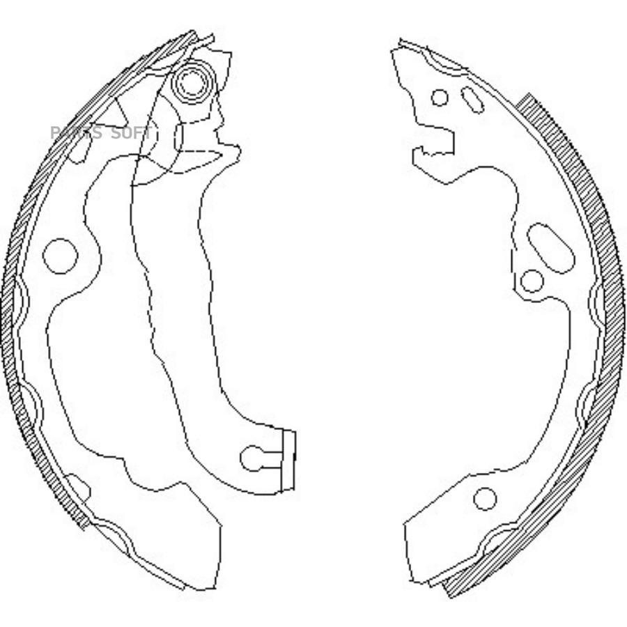 

Колодки барабанные Ford Focus 1.4-1.8TDCi 98> 4040.00 =632SBS=FSB565, 4040.00 =632SBS=FSB565 колодки барабанные Ford Focus 1.4-1.8TDCi 98>