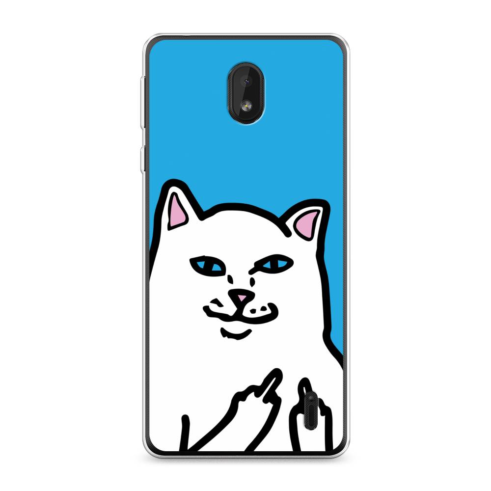 

Чехол Awog на Nokia 1 Plus / Нокиа 1 Plus "Кот жесть", 122750-9