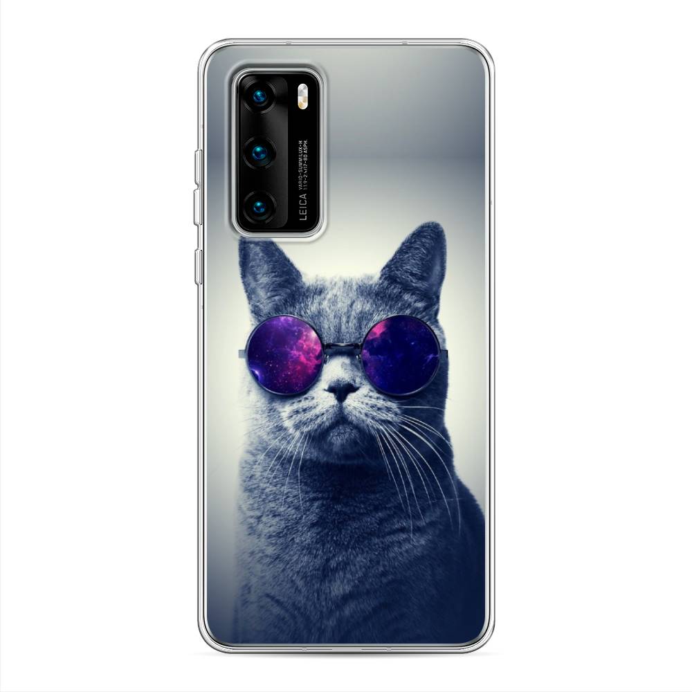 

Чехол Awog на Huawei P40 "Космический кот", Красный, 610850-1