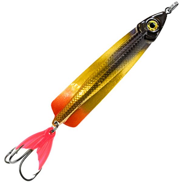 

Блесна AQUA МАЙОР 35,0g, 02 (золото, серебро, черный металлик), 2 шт., Золотистый;серебристый;черный, МАЙОР колебалка