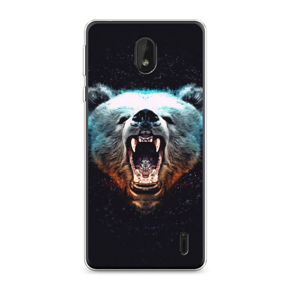 

Чехол Awog на Nokia 1 Plus / Нокиа 1 Plus "Медведь", 122750-2