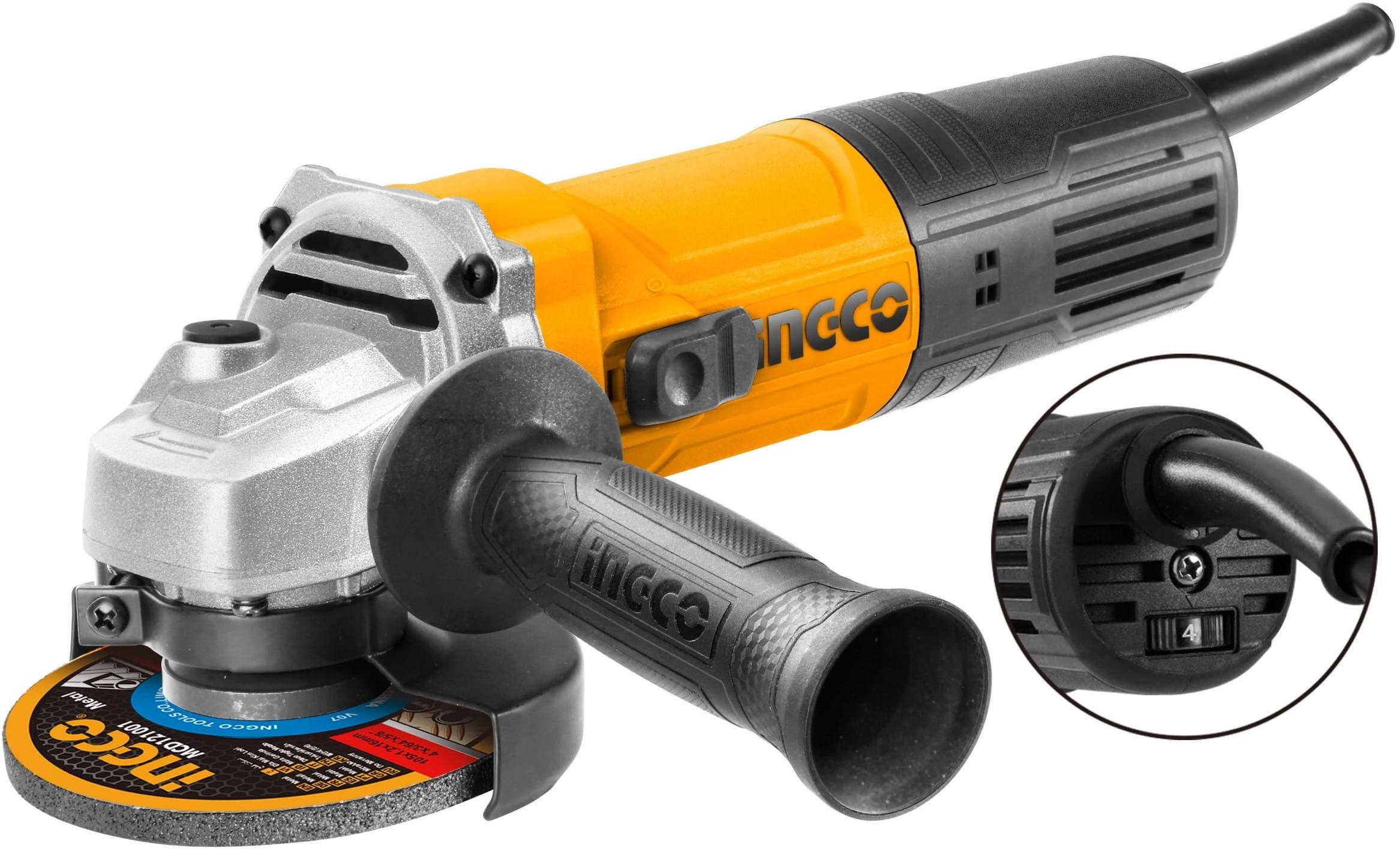 Углошлифовальная машина Ingco AG90028 125 мм 900 Вт 446000₽