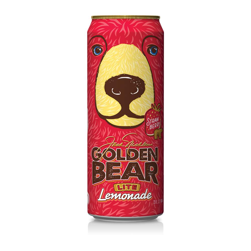 Напиток AriZona Golden Bear Lite Lemonade Strawberry 680 мл
