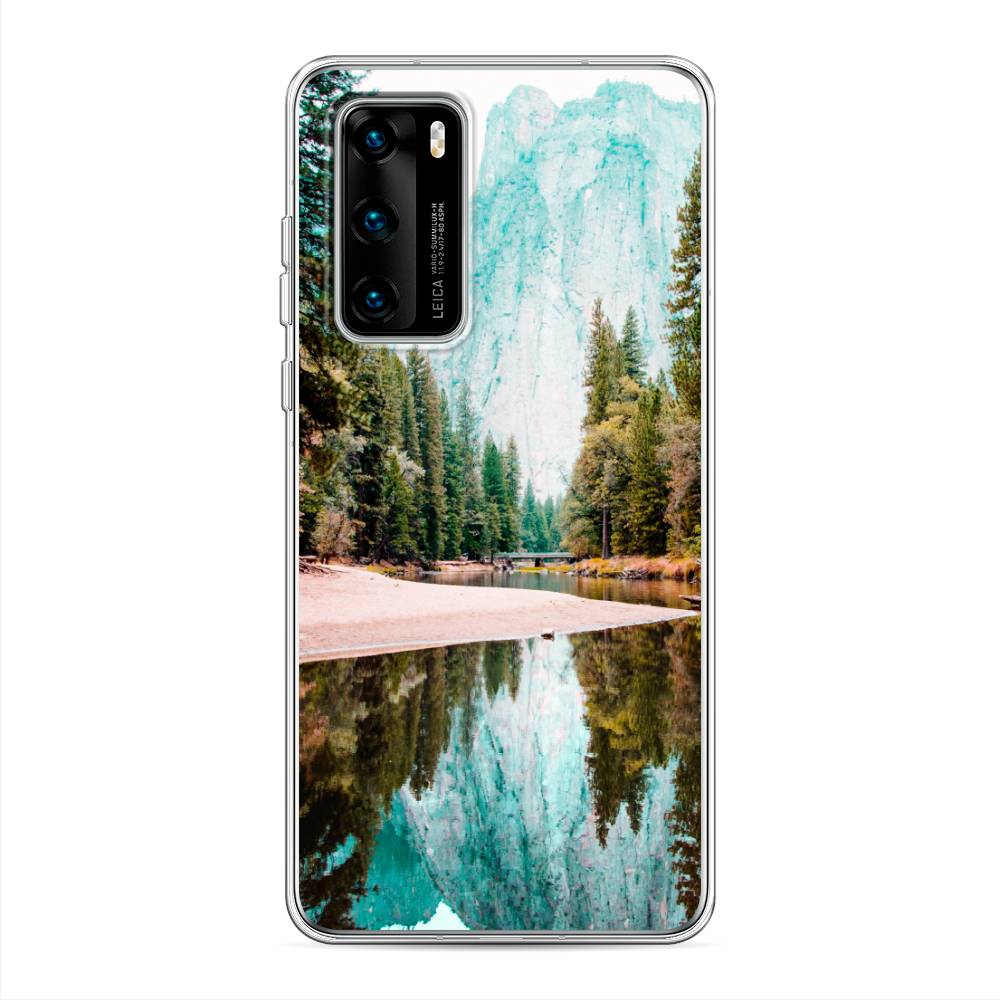 

Чехол Awog на Huawei P40 "Горы 11", Зеленый;голубой, 610850-4