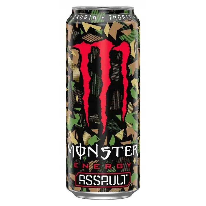 Энергетический напиток Monster Energy Assault 500 мл 339₽