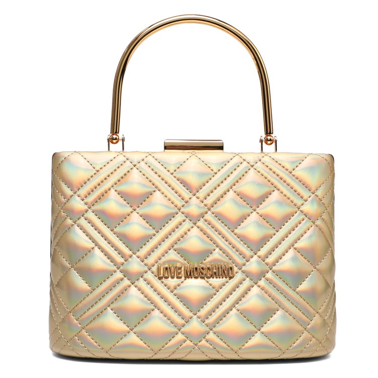 

Сумка женская Love Moschino JC4047PP платиновая, Бежевый, JC4047PP