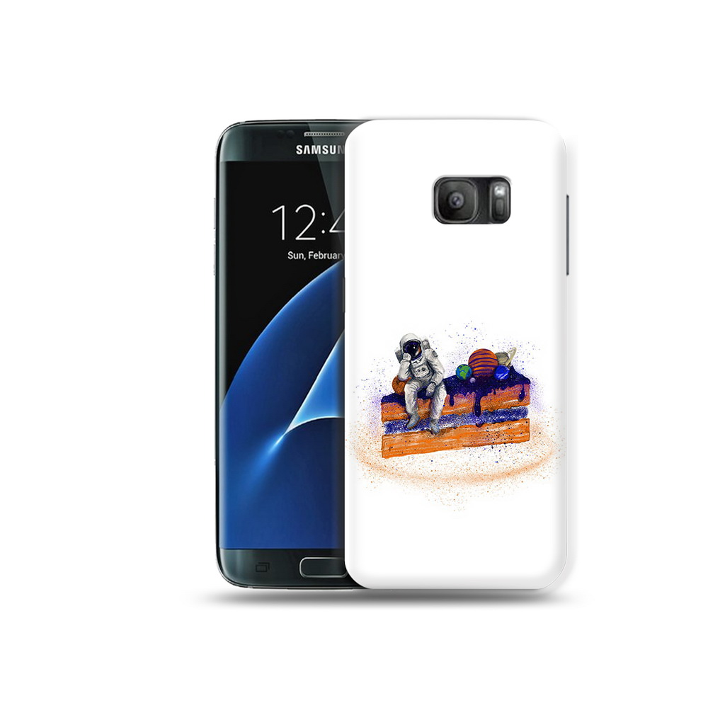 

Чехол MyPads Tocco для Samsung Galaxy S7 торт с планетами, Прозрачный, Tocco