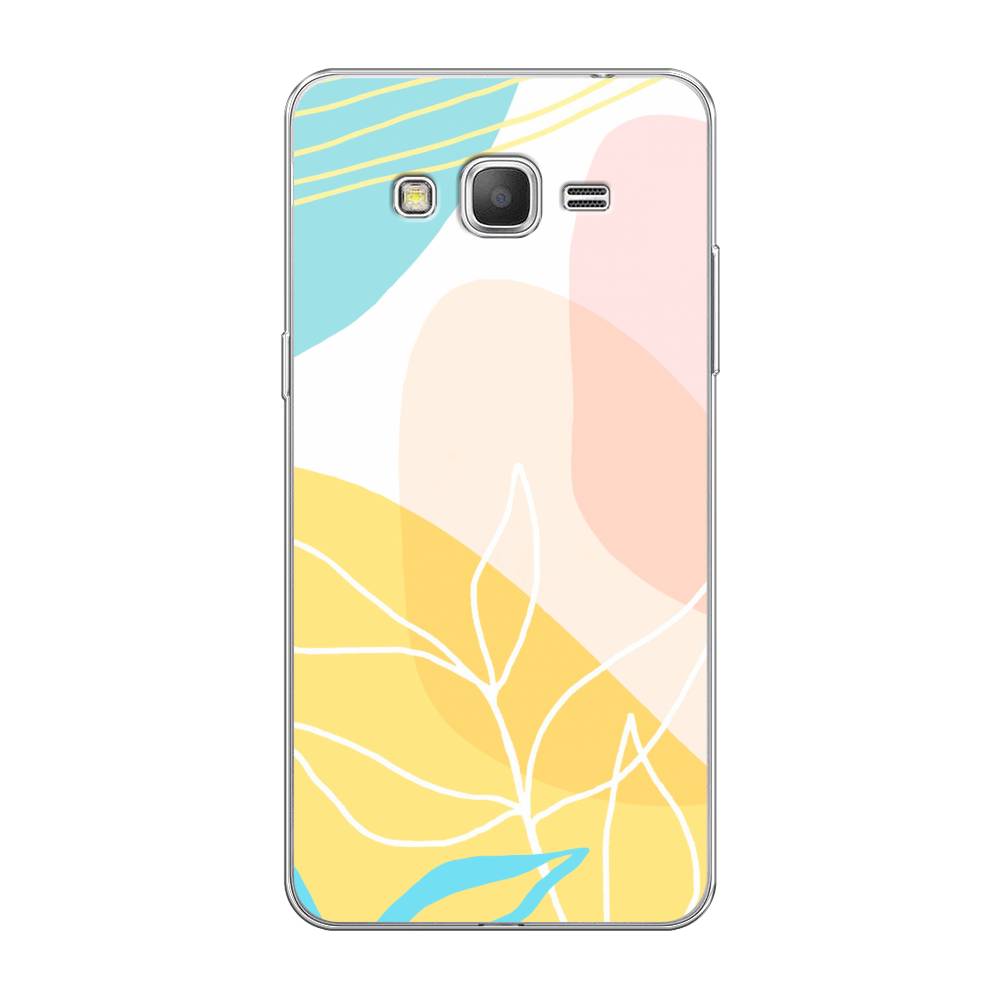 

Чехол Awog на Samsung Galaxy Grand Prime / Самсунг Grand Prime "Летнее настроение", Желтый;голубой;розовый, 21950-10