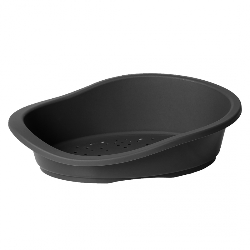 

Лежанка для собаки Duvo+Соня Классик, пластик 55x79x22см черный