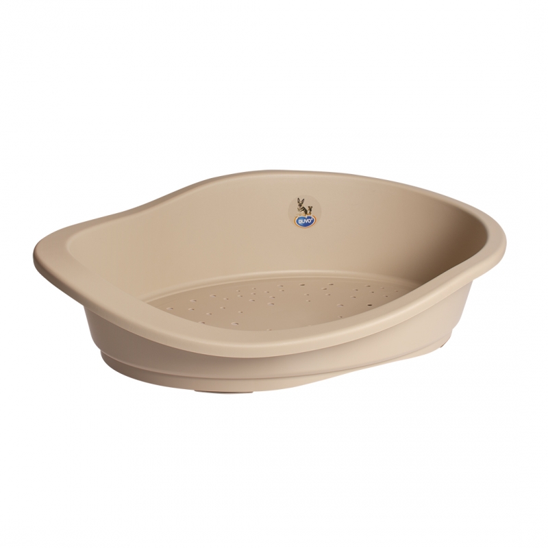 

Лежанка для собаки Duvo+ Соня Классик, пластик 66x94x24см бежевый