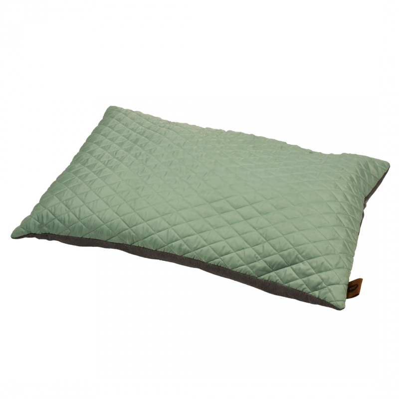 

Лежанка для собаки Duvo+ Siesta, полиэстер 60x88x10см зеленый, Лежанка + подушка DUVO+ для собак стёганая "Siesta", 100х70см