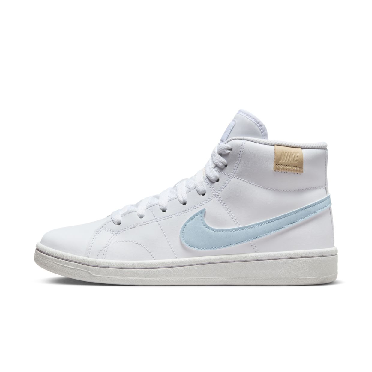 

Кеды женские Nike W Court Royale 2 Mid белые 8 US, Белый, W Court Royale 2 Mid