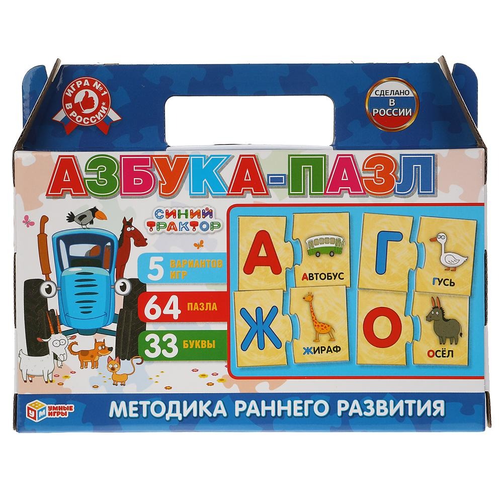 

Пазл Умные игры Синий Трактор 4680107928061, 4680107928061