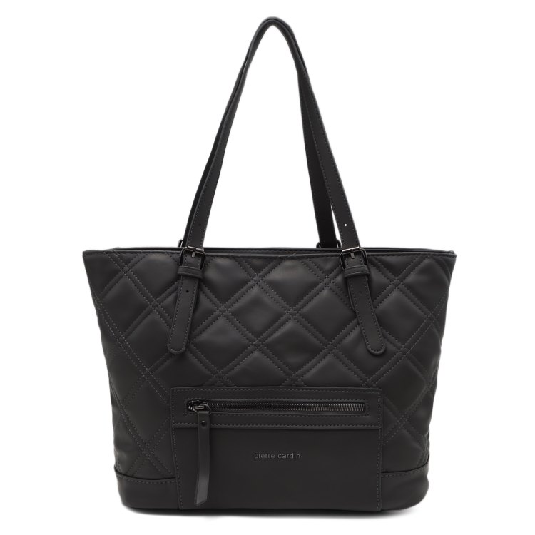 

Сумка женская Pierre Cardin 672010 темно-серая, Серый, 672010