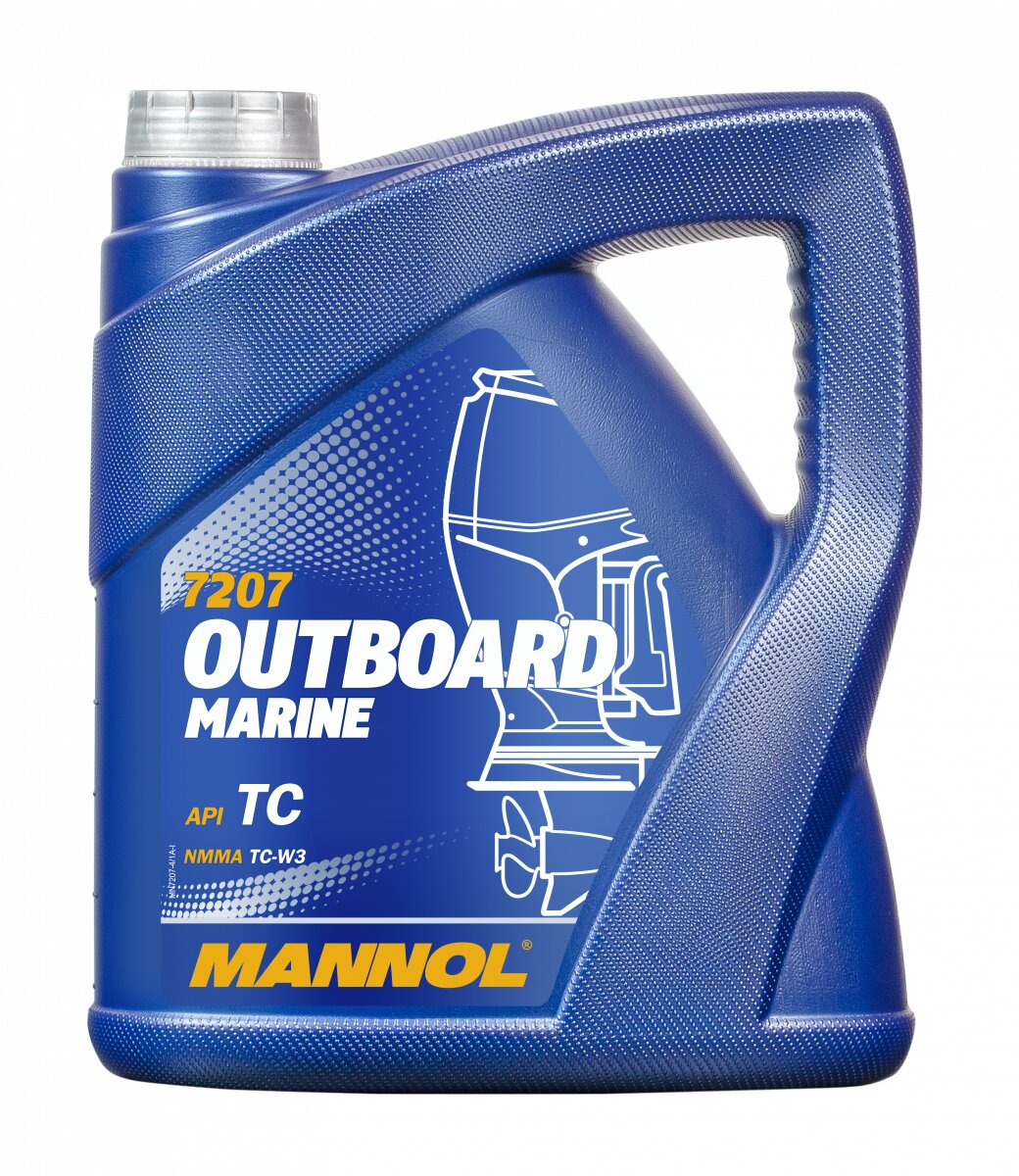 фото Моторное масло mannol outboard marine 2t 4 л